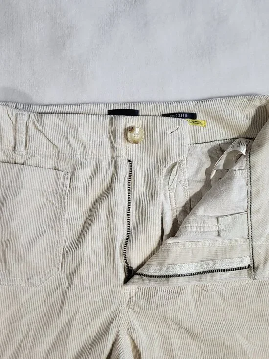 Maeve by Anthropologie - The Colette Cropped Wide-Leg Corduroy Pants - 31 - Picture 6 of 14